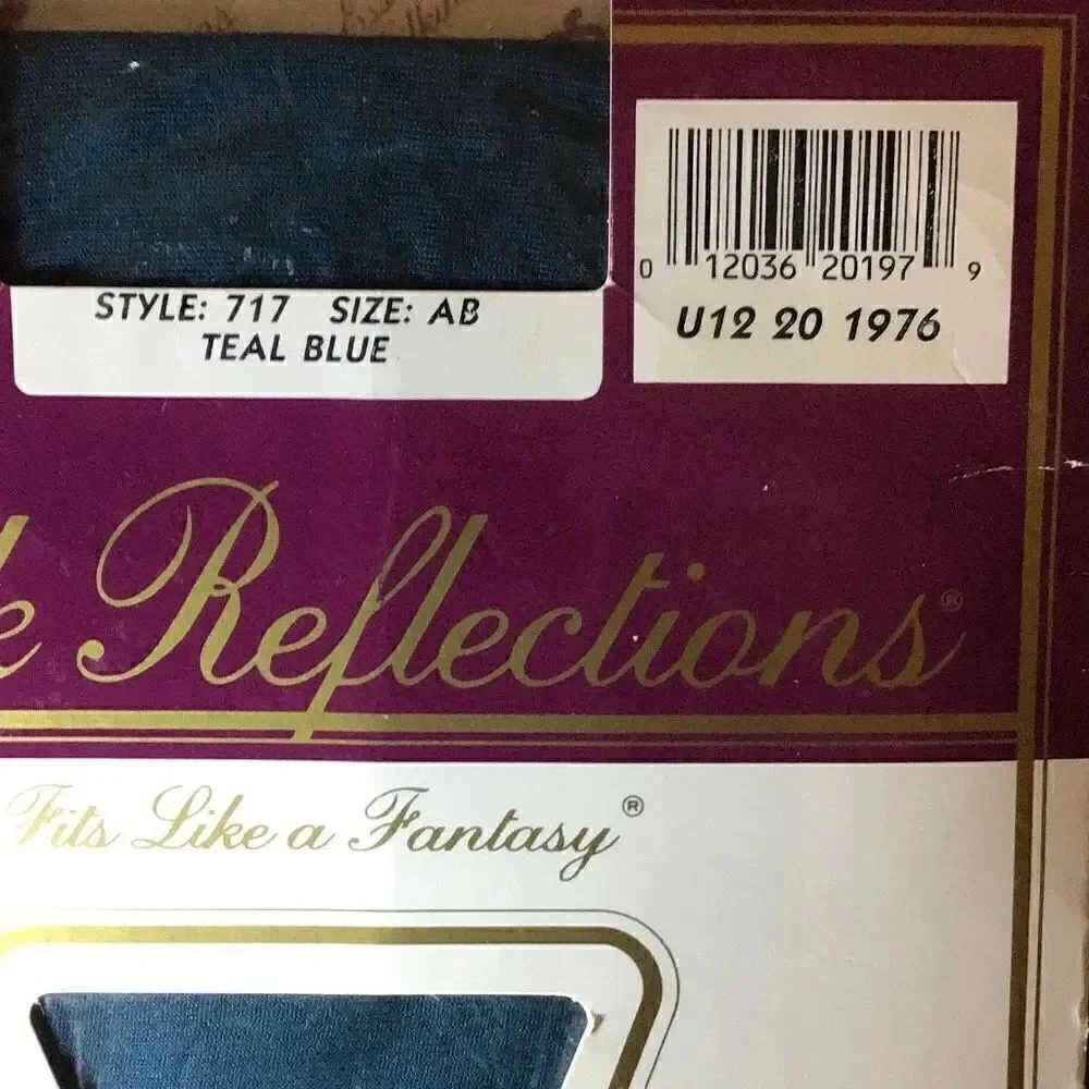 Hanes Silk reflection pantyhose. Teal blue size AB￼